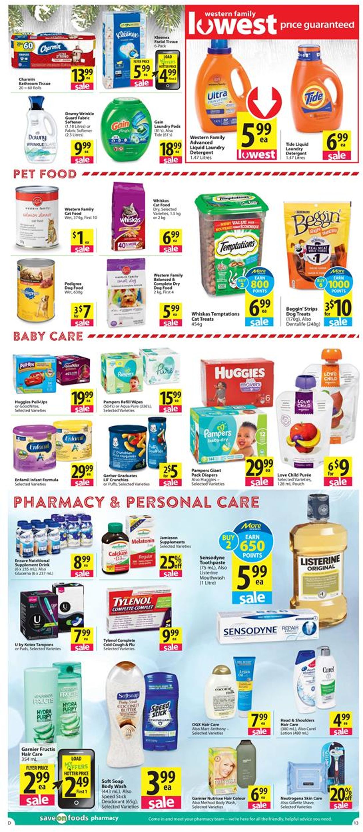 Save-On-Foods - CHRISTMAS 2019 FLYER Flyer - 12/12-12/18/2019 (Page 13)