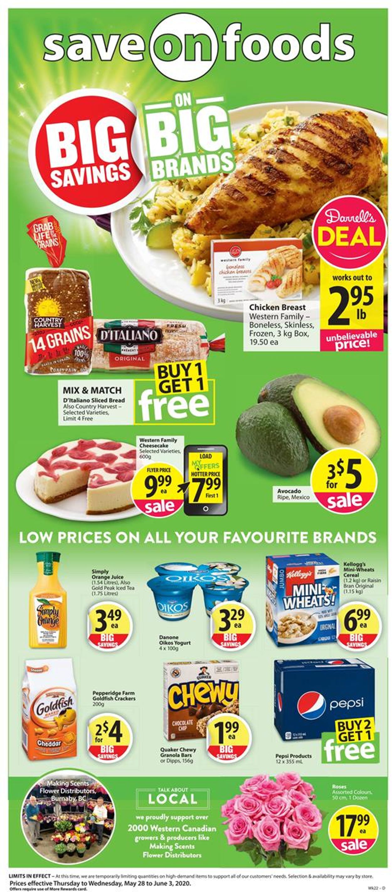 Save-On-Foods Flyer - 05/28-06/03/2020