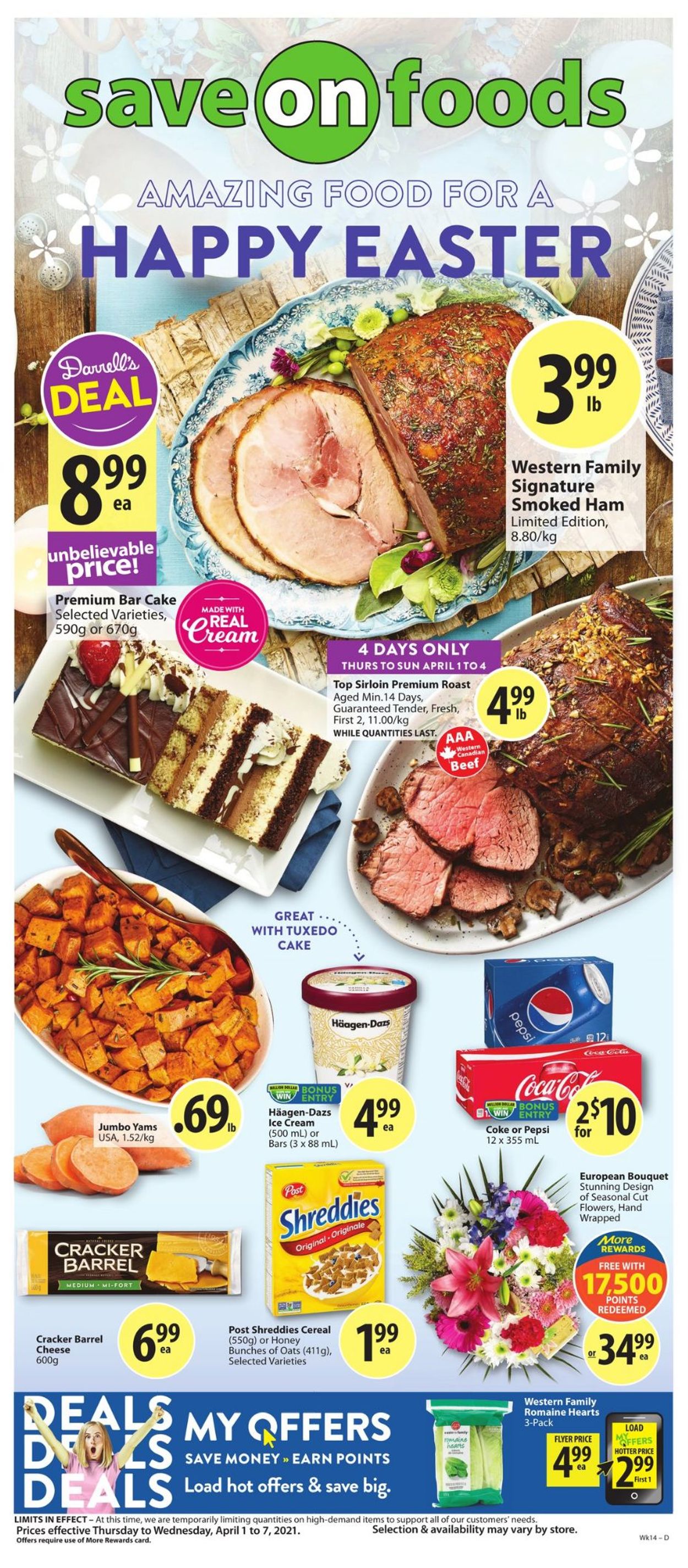 Save-On-Foods Flyer - 04/01-04/07/2021
