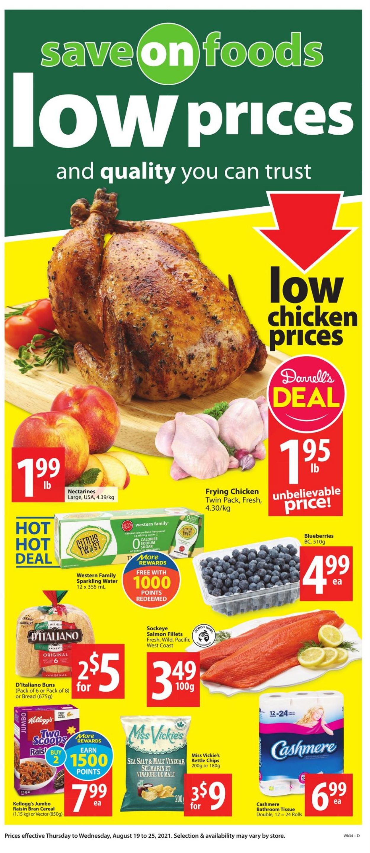 Save-On-Foods Flyer - 08/19-08/25/2021