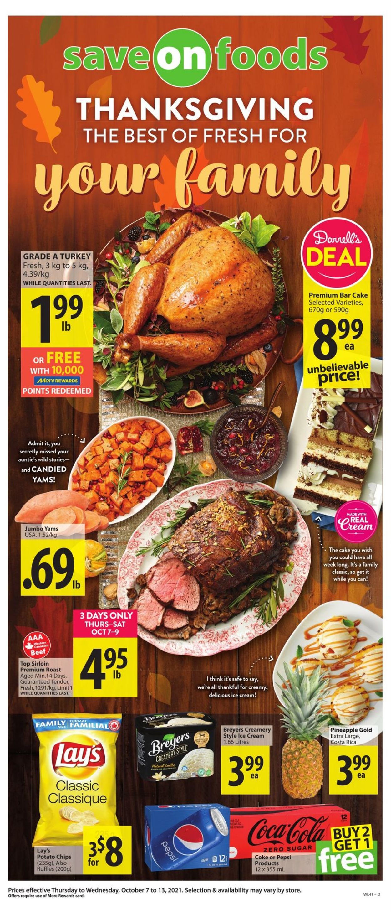 Save-On-Foods Flyer - 10/07-10/13/2021