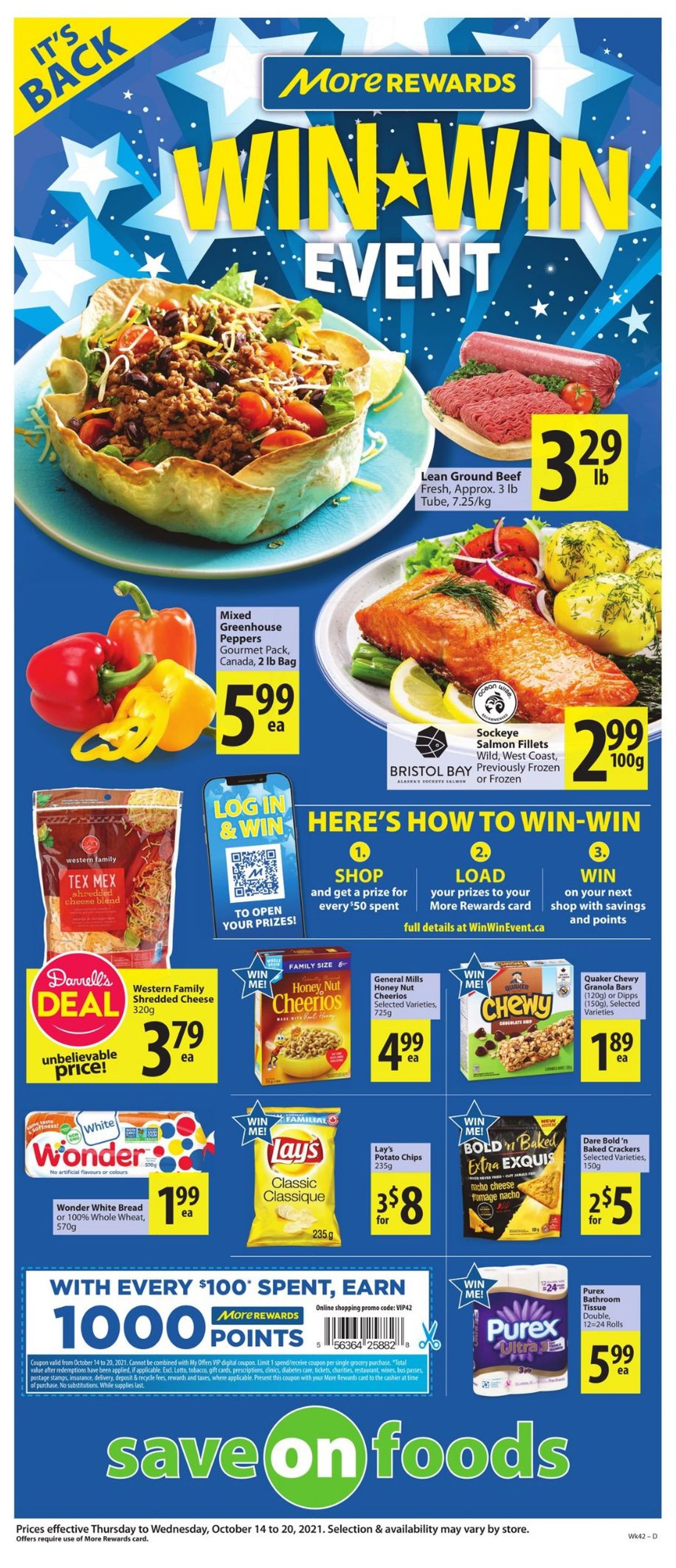 Save-On-Foods Flyer - 10/14-10/20/2021