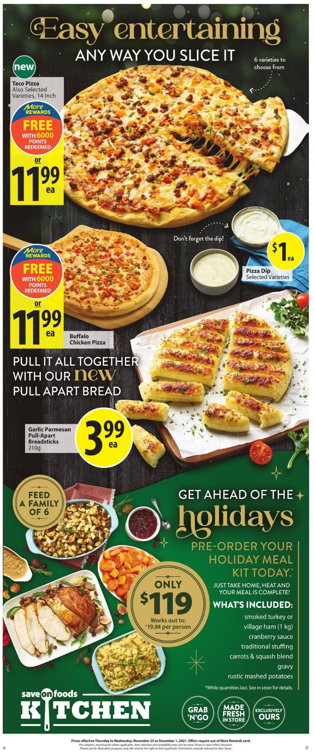 Save-On-Foods BLACK FRIDAY 2021 Flyer - 11/25-12/01/2021 (Page 6)