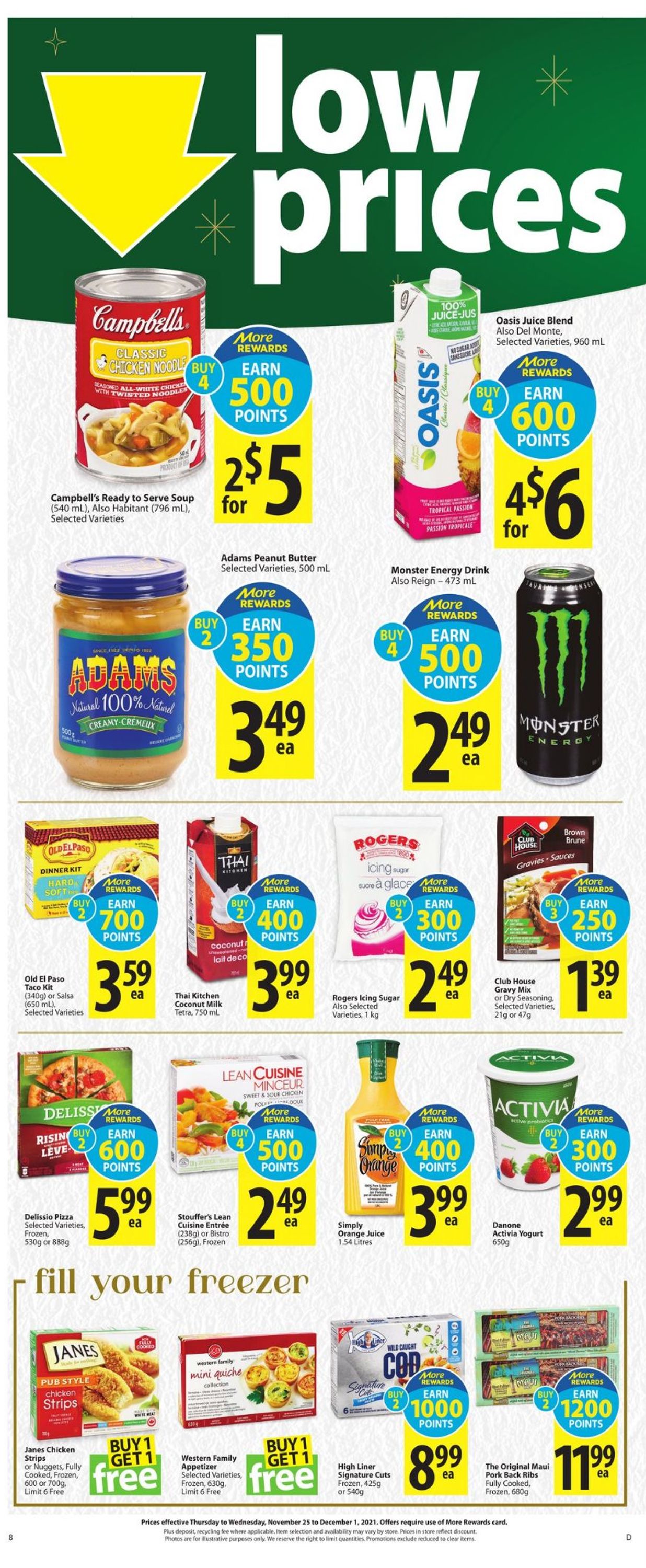 Save-On-Foods BLACK FRIDAY 2021 Flyer - 11/25-12/01/2021 (Page 8)