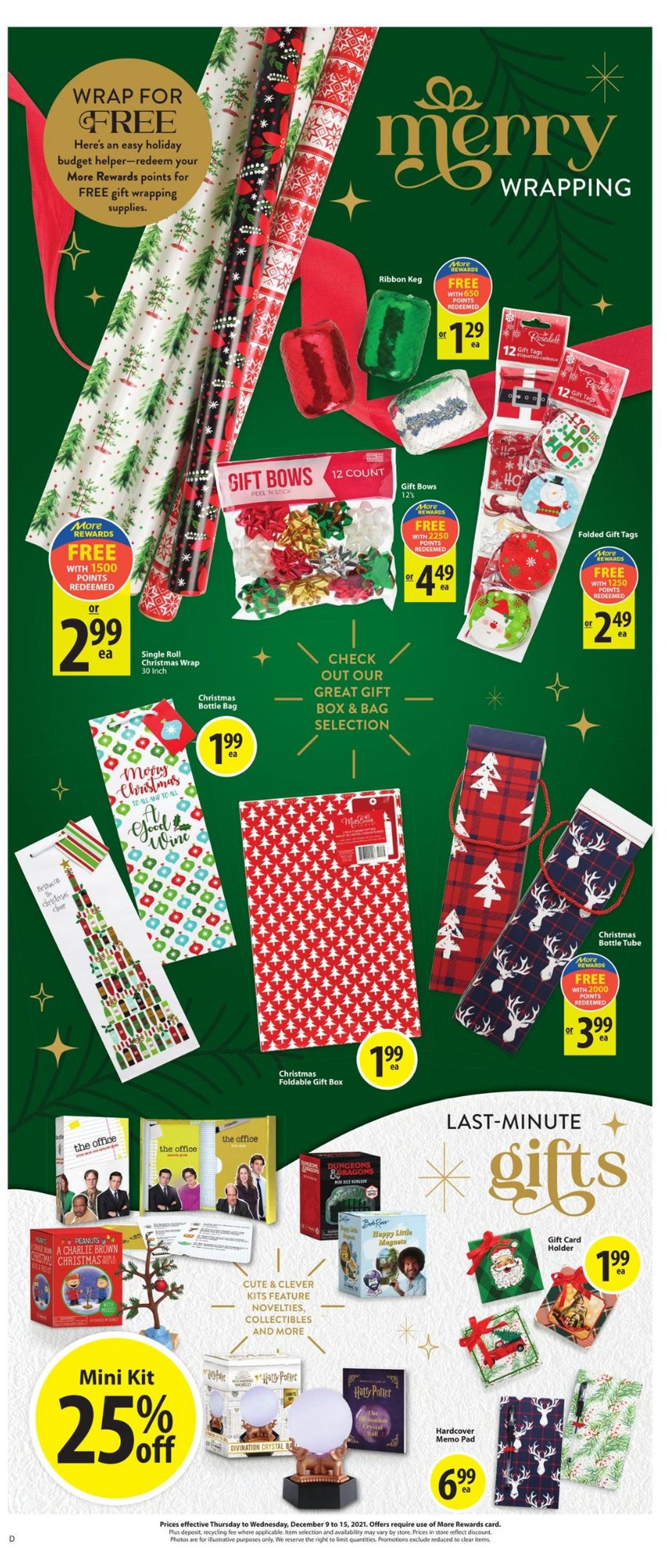 Save-On-Foods HOLIDAYS 2021 Flyer - 12/09-12/15/2021 (Page 19)