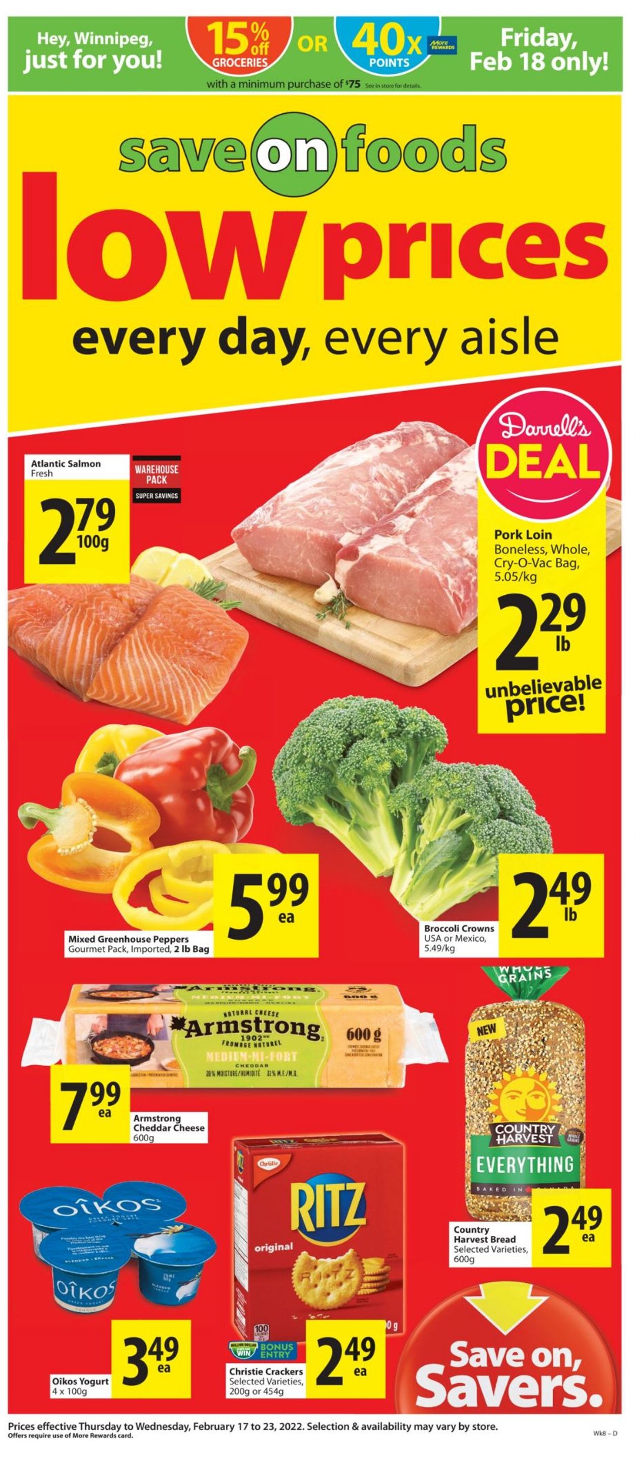 Save-On-Foods Flyer - 02/17-02/23/2022