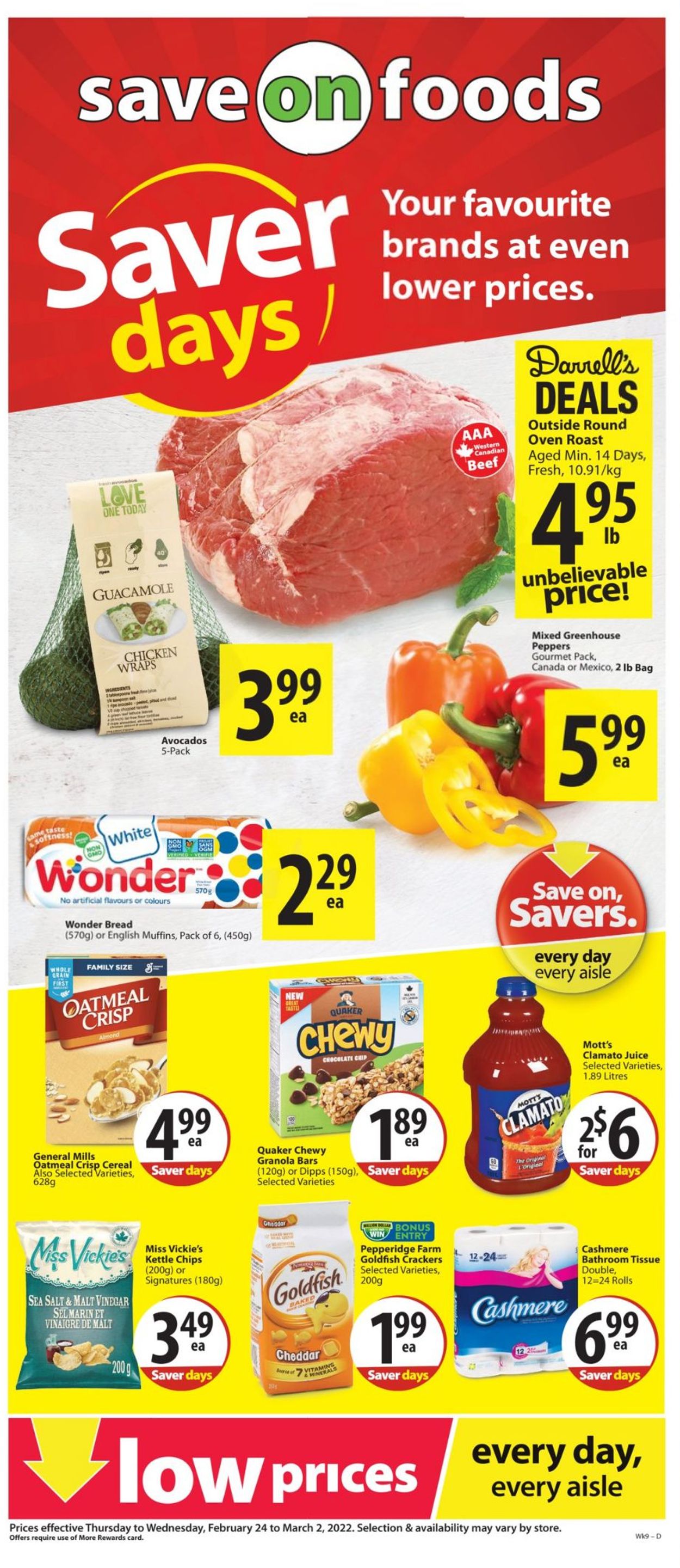 Save-On-Foods Flyer - 02/24-03/02/2022