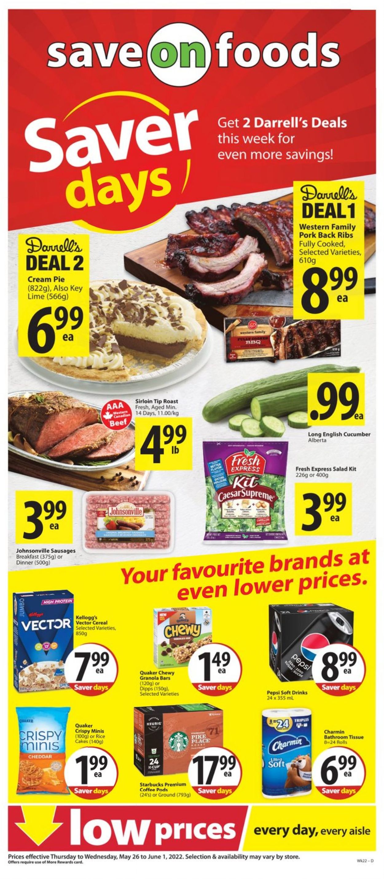 Save-On-Foods Flyer - 05/26-06/01/2022