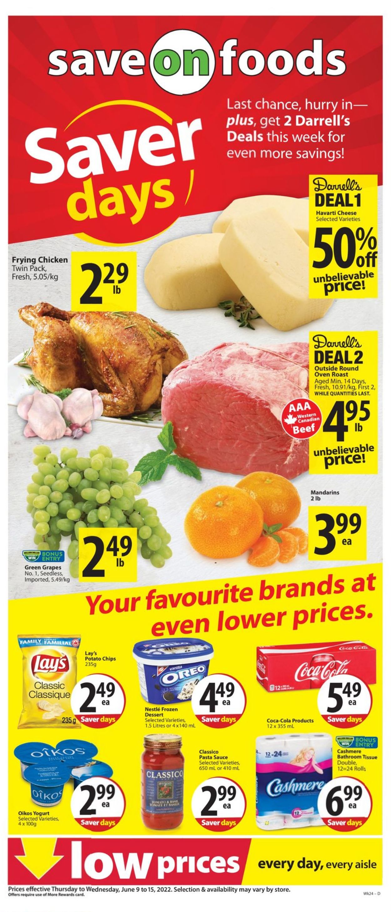 Save-On-Foods Flyer - 06/09-06/15/2022