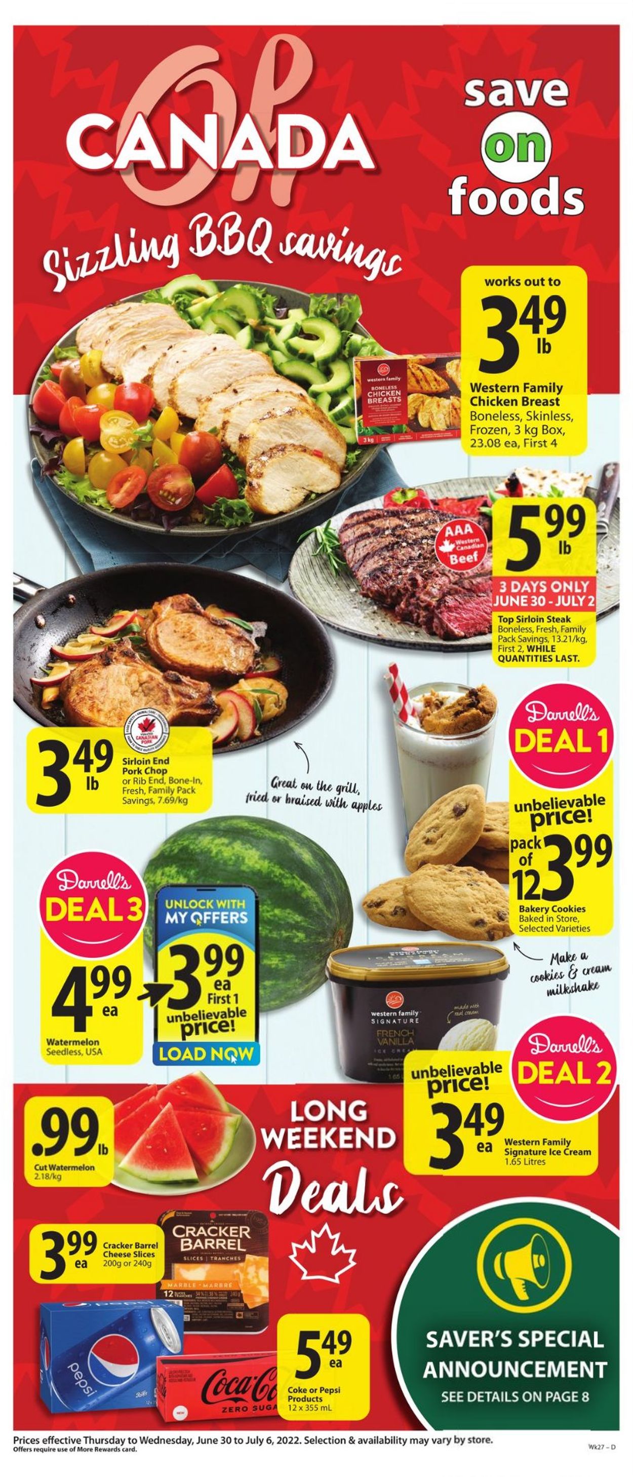 Save-On-Foods Flyer - 06/30-07/06/2022
