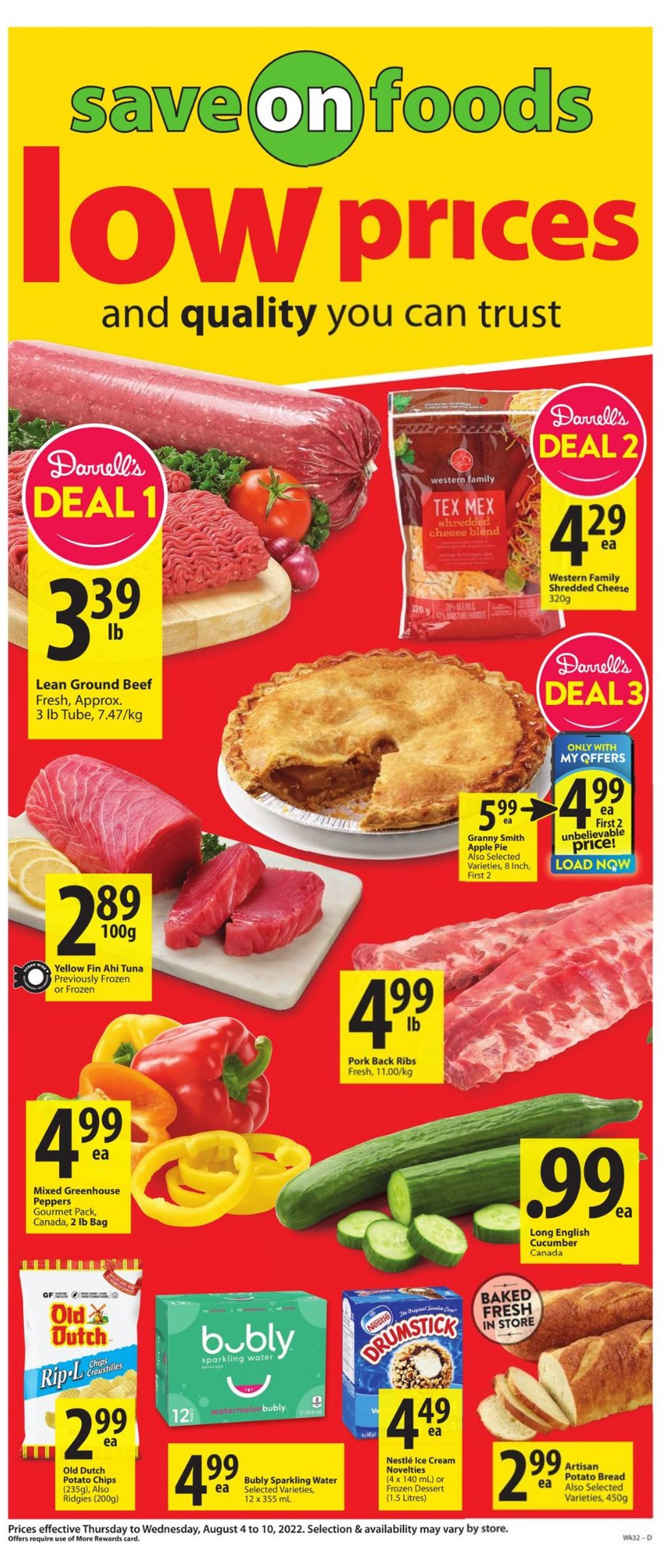 Save-On-Foods Flyer - 08/04-08/10/2022