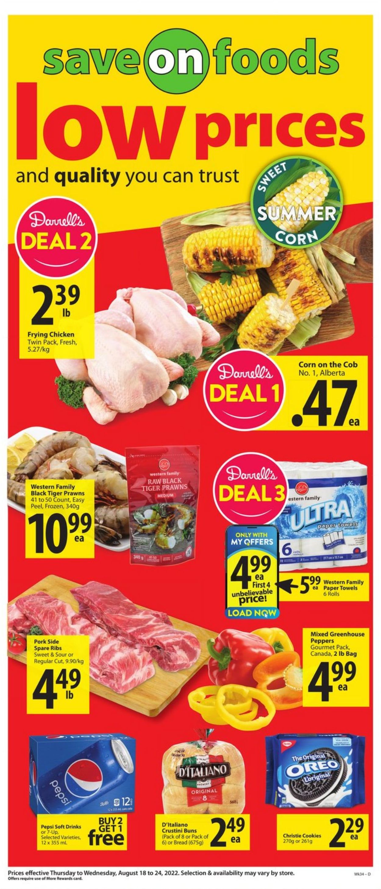 Save-On-Foods Flyer - 08/18-08/24/2022