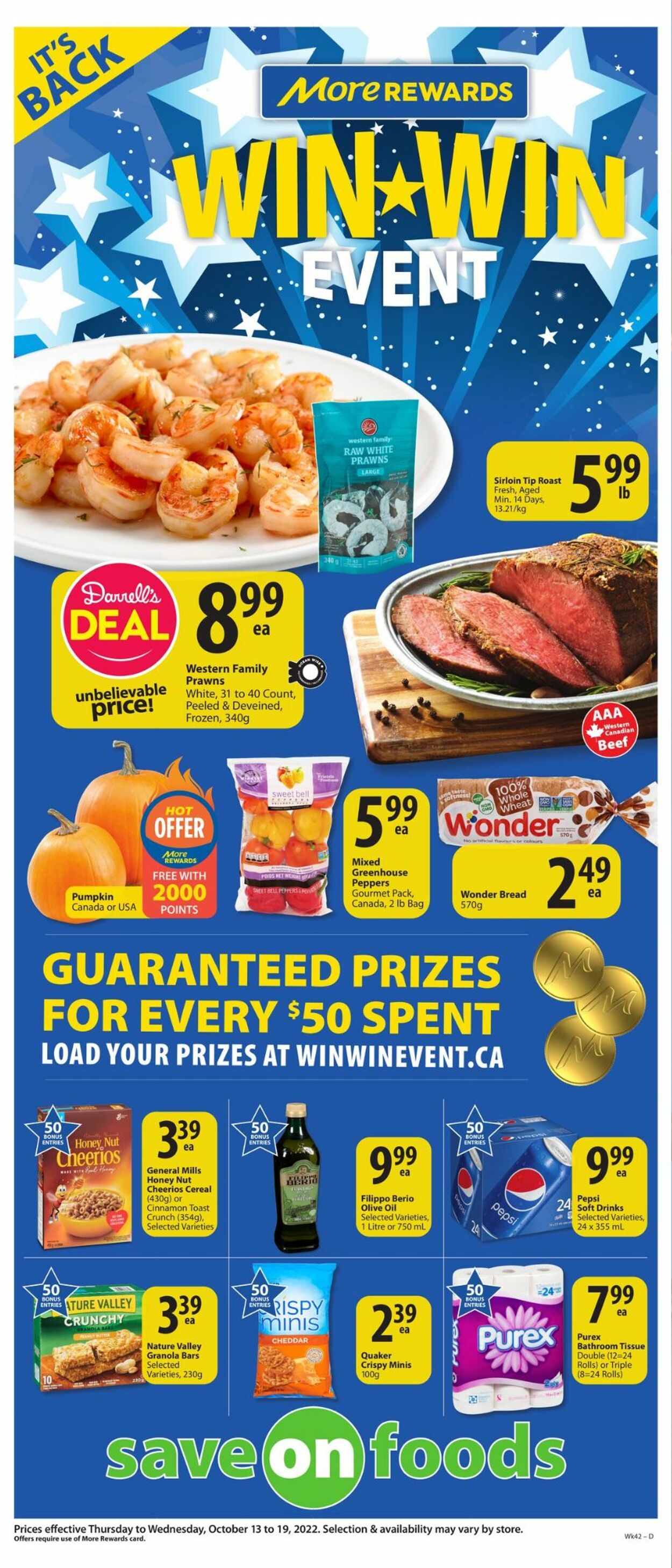 Save-On-Foods Flyer - 10/13-10/19/2022
