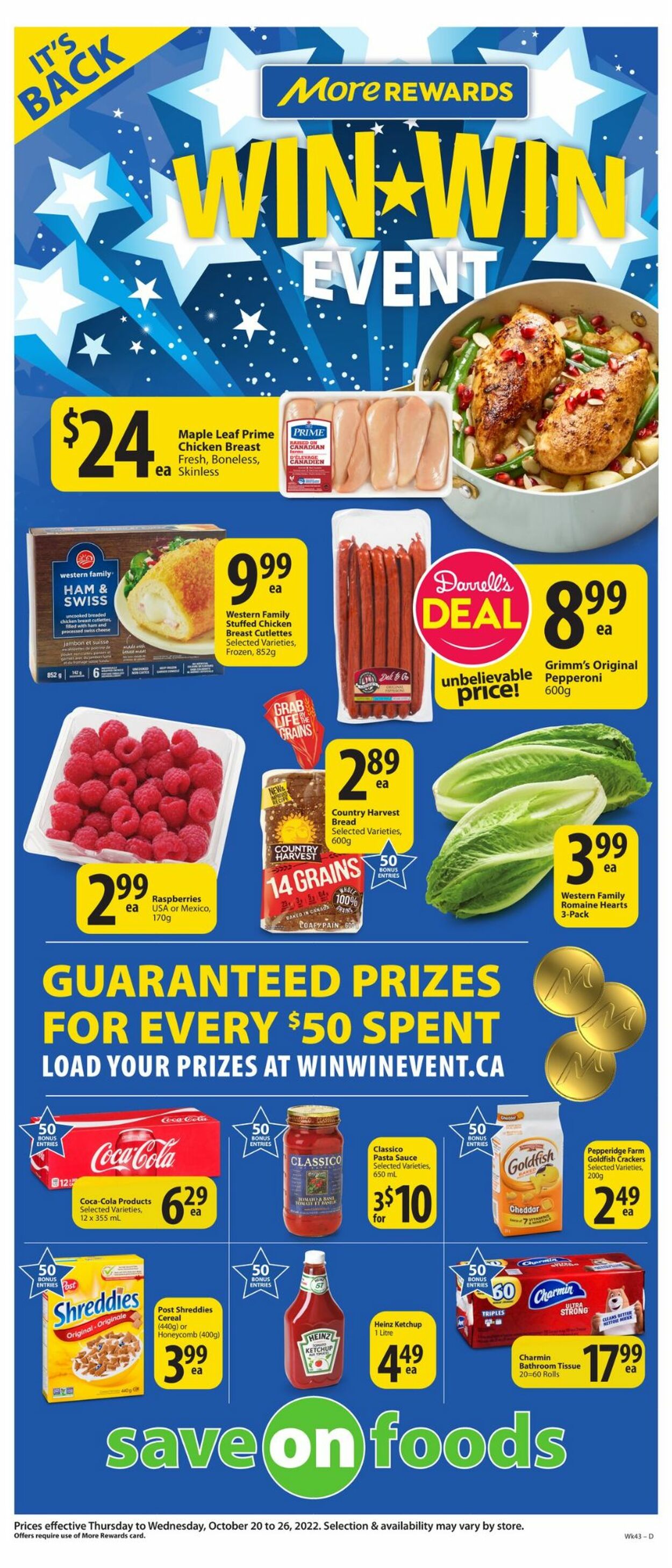 Save-On-Foods Flyer - 10/20-10/26/2022
