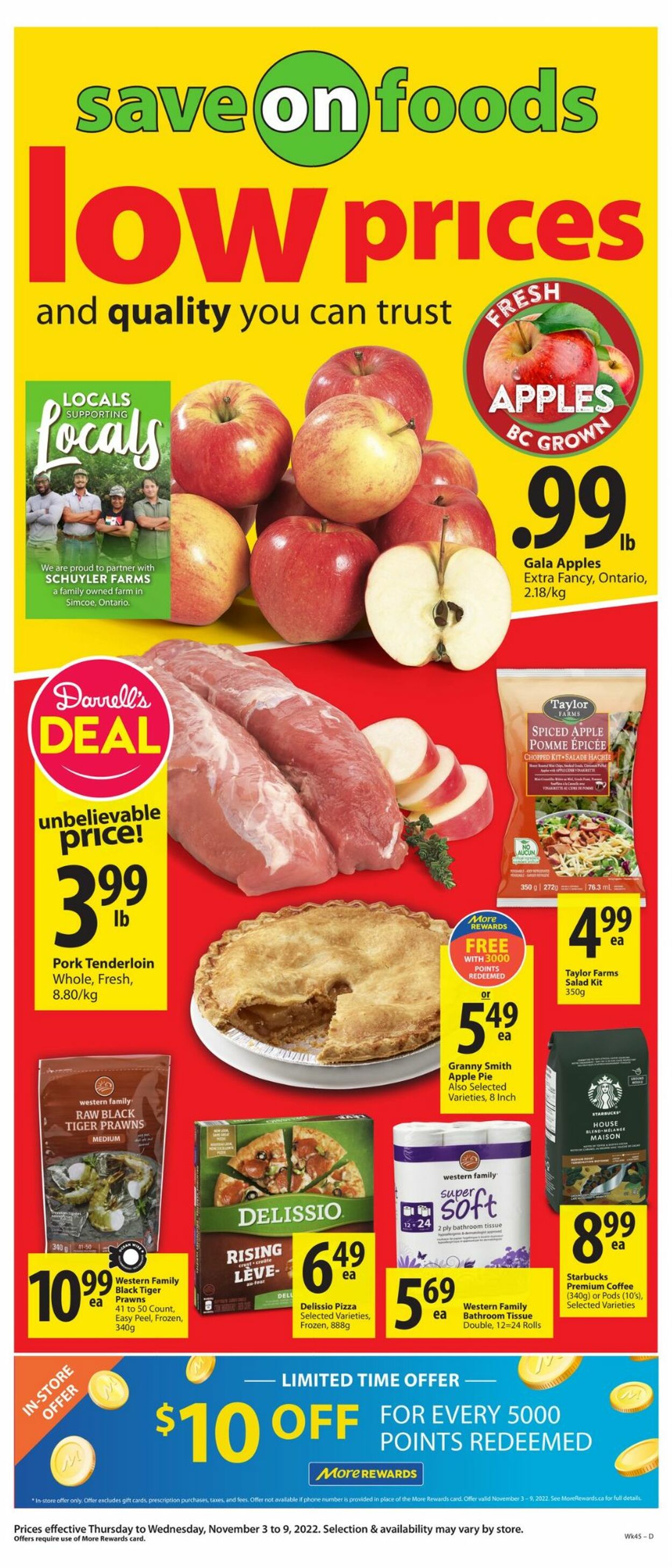 Save-On-Foods Flyer - 11/03-11/09/2022