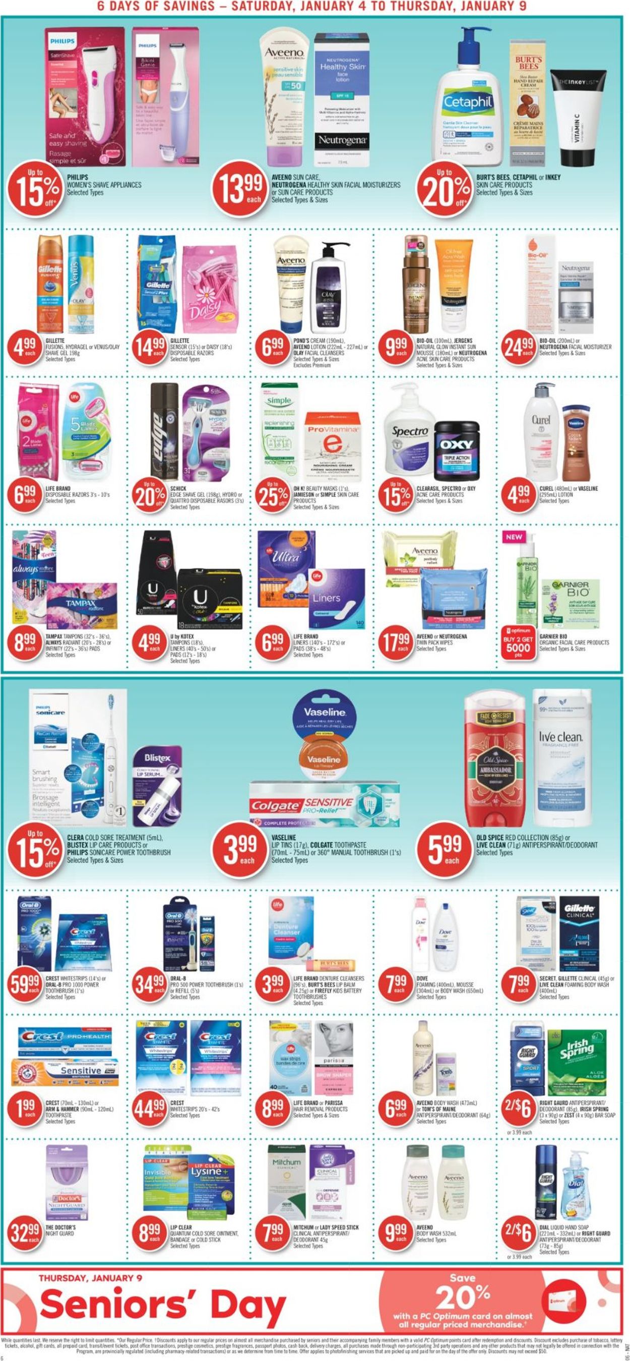 Shoppers Flyer - 01/04-01/09/2020 (Page 10)