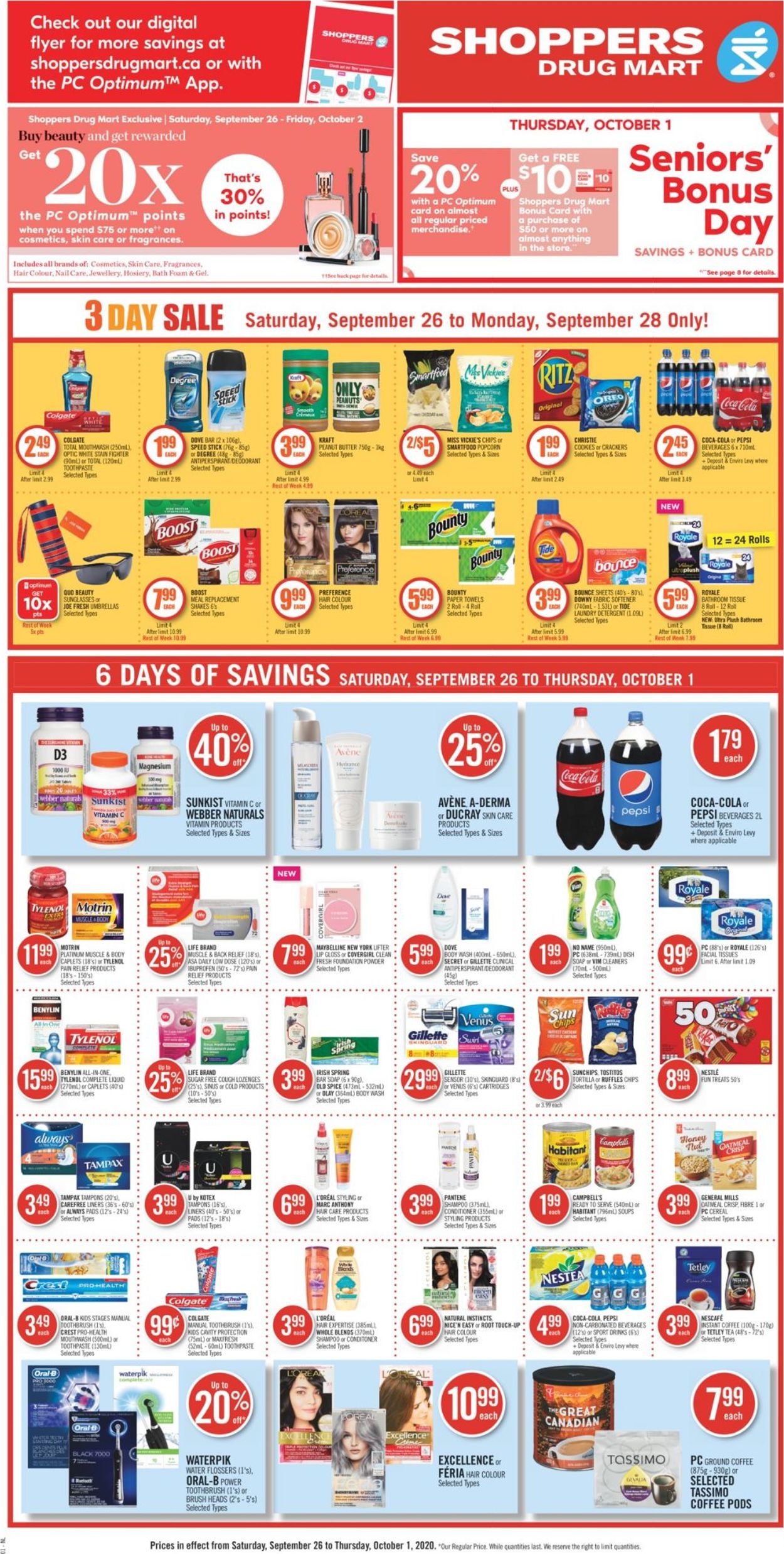 Shoppers Flyer - 09/26-10/01/2020 (Page 4)