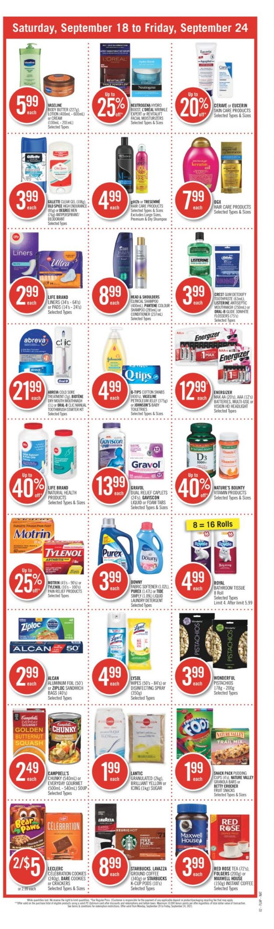 Shoppers Flyer - 09/18-09/24/2021 (Page 4)