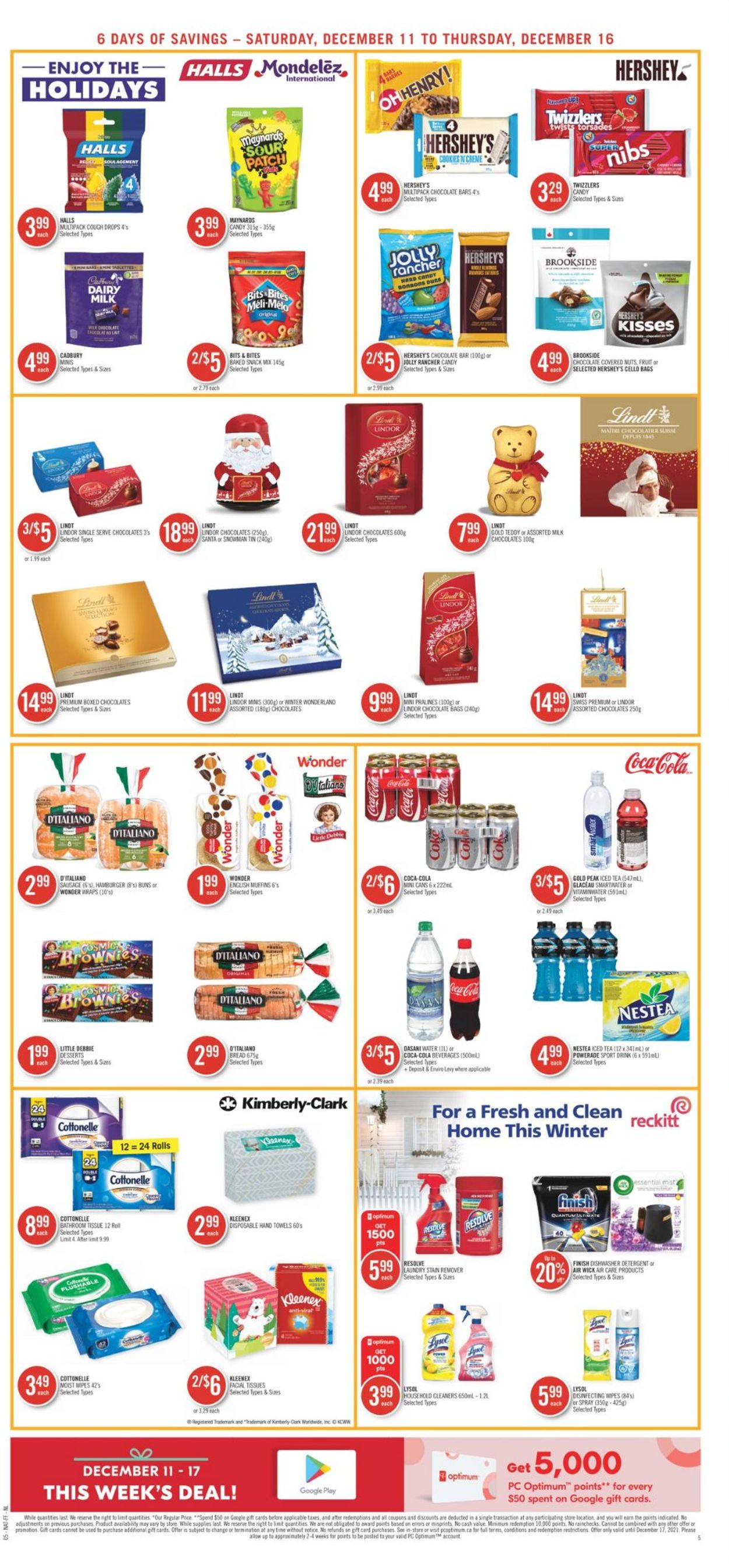Shoppers HOLIDAYS 2021 Flyer - 12/11-12/16/2021 (Page 11)