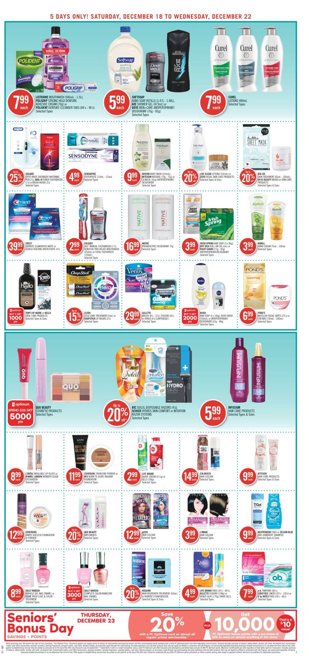 Shoppers HOLIDAYS 2021 Flyer - 12/18-12/22/2021 (Page 7)