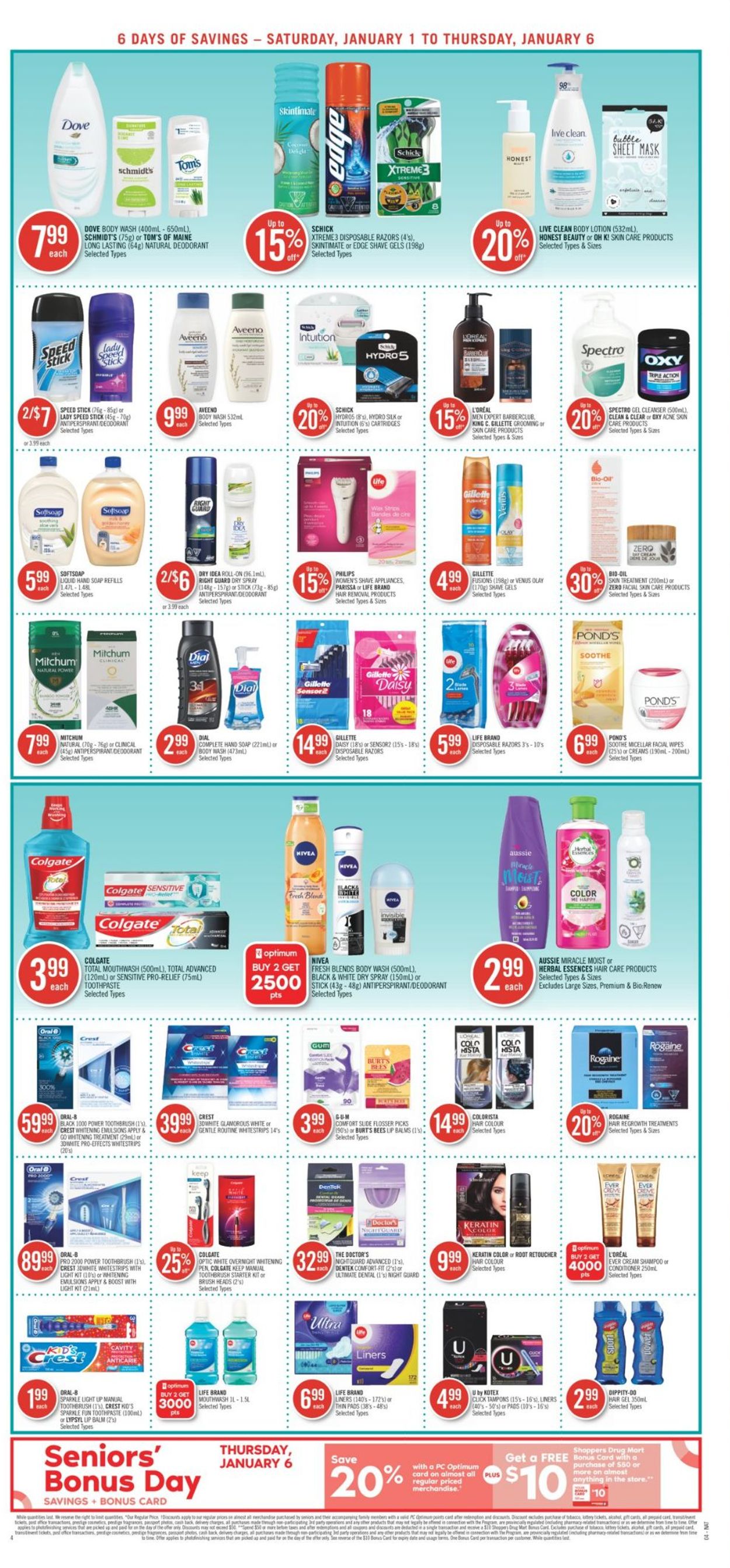 Shoppers Flyer - 01/01-01/06/2022 (Page 6)
