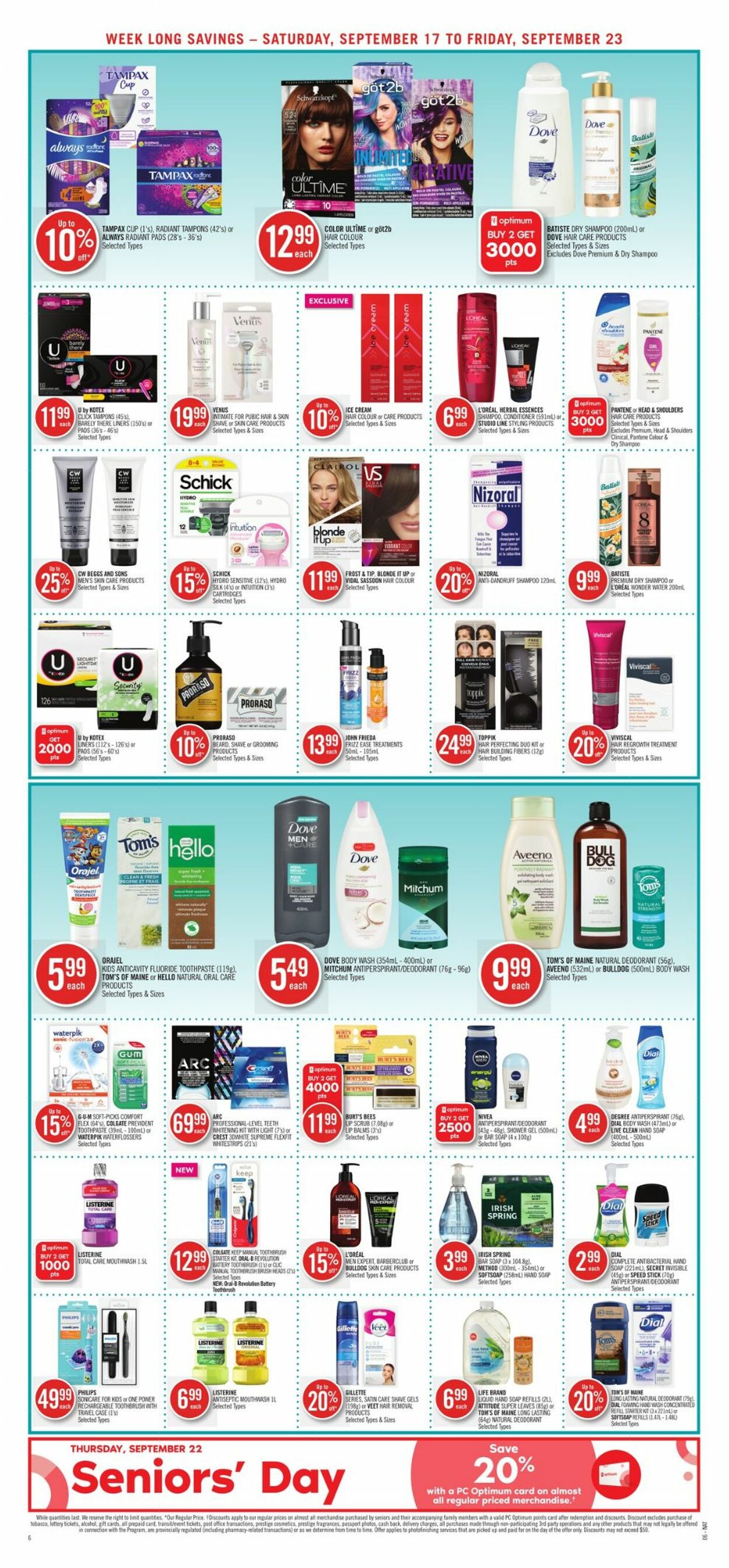 Shoppers Flyer - 09/17-09/23/2022 (Page 13)