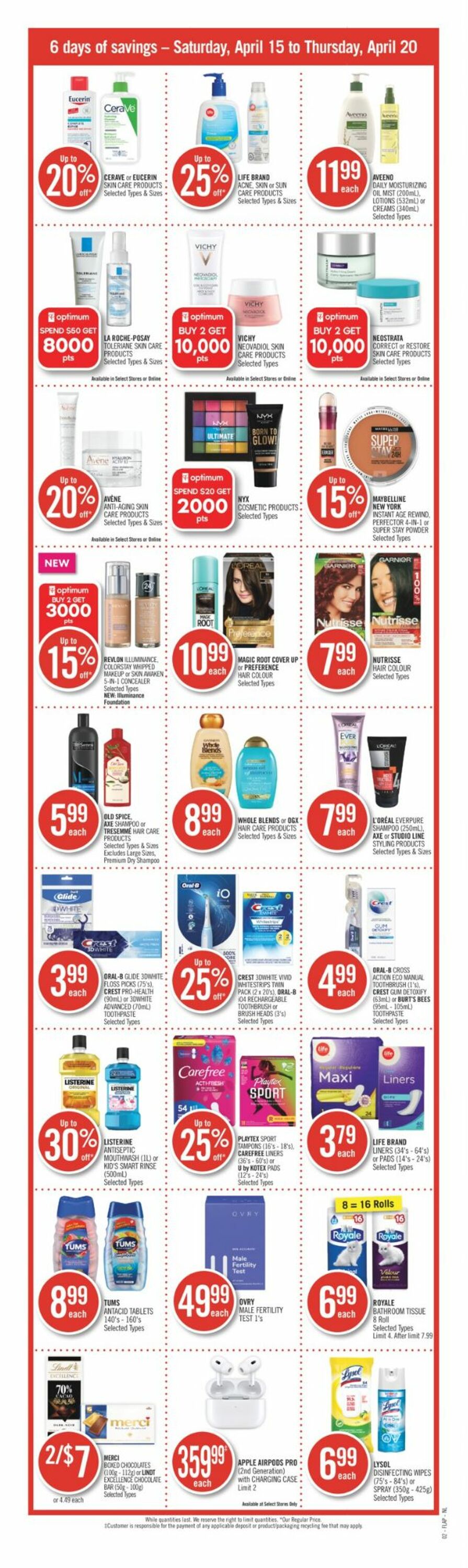 Shoppers Flyer - 04/15-04/20/2023 (Page 4)