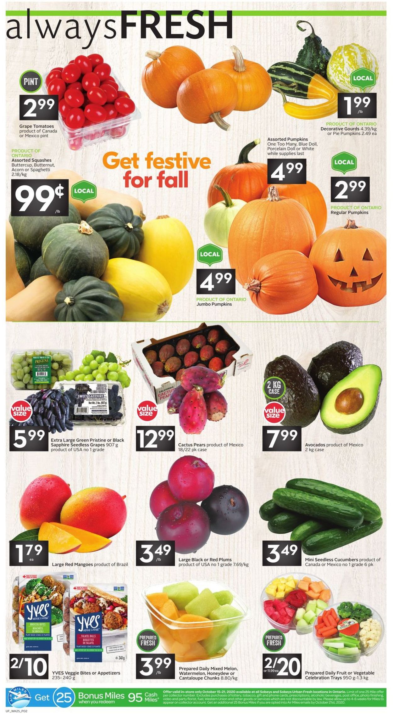 Sobeys Flyer - 10/15-10/21/2020 (Page 2)