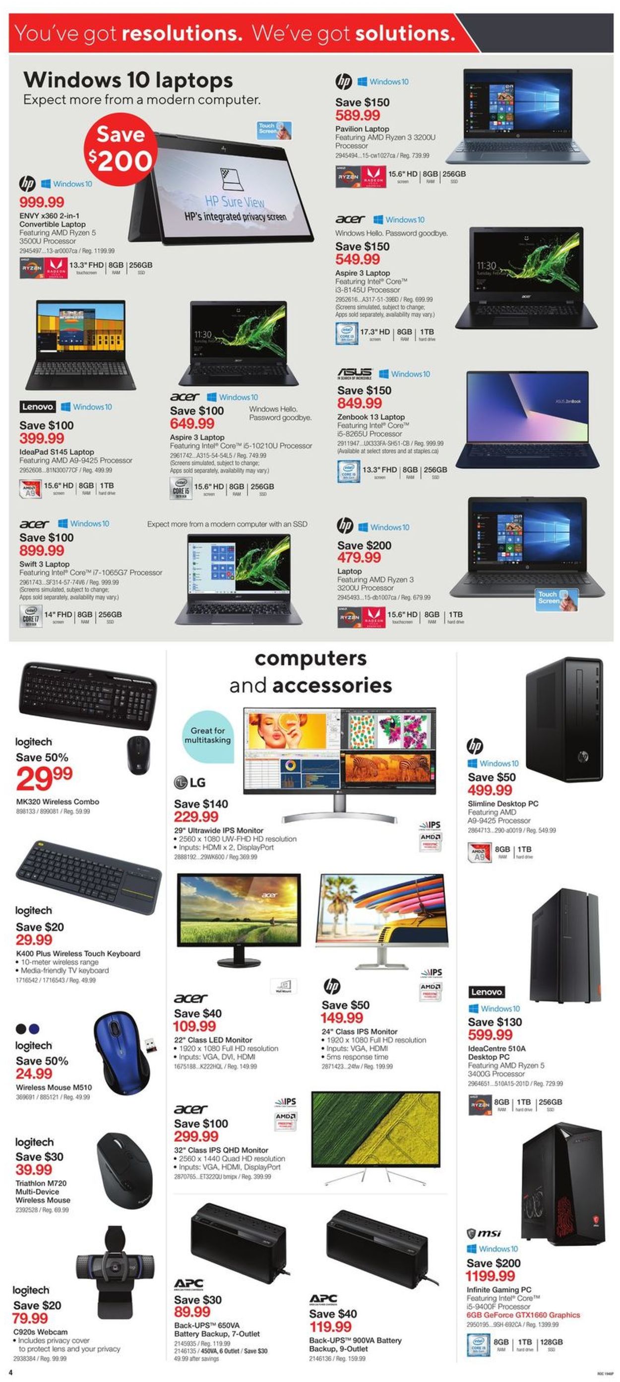 Staples Flyer - 01/01-01/07/2019 (Page 4)