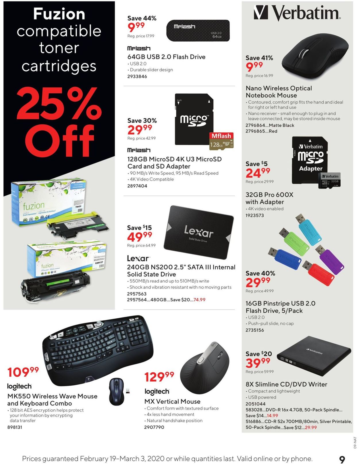 Staples Flyer - 02/19-03/03/2020 (Page 9)