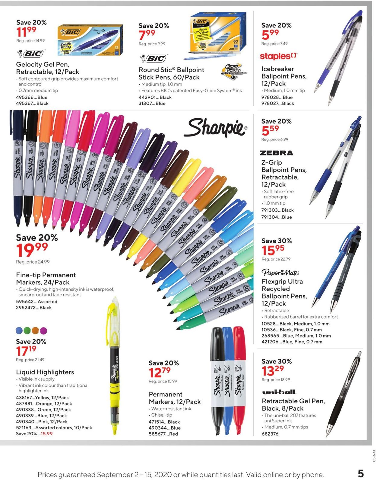 Staples Flyer - 09/02-09/15/2020 (Page 5)