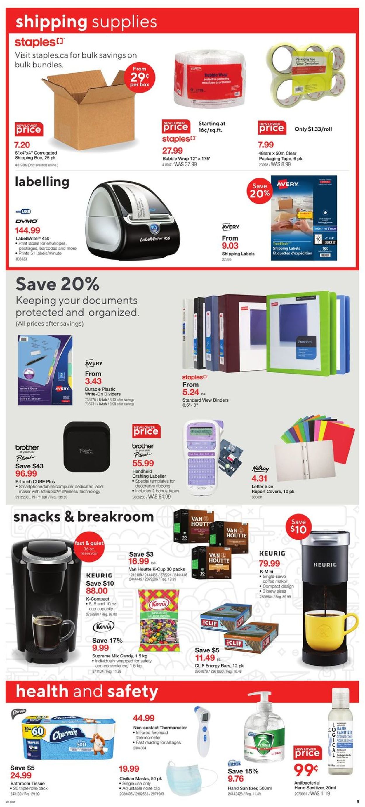Staples Flyer - 10/21-10/27/2020 (Page 9)