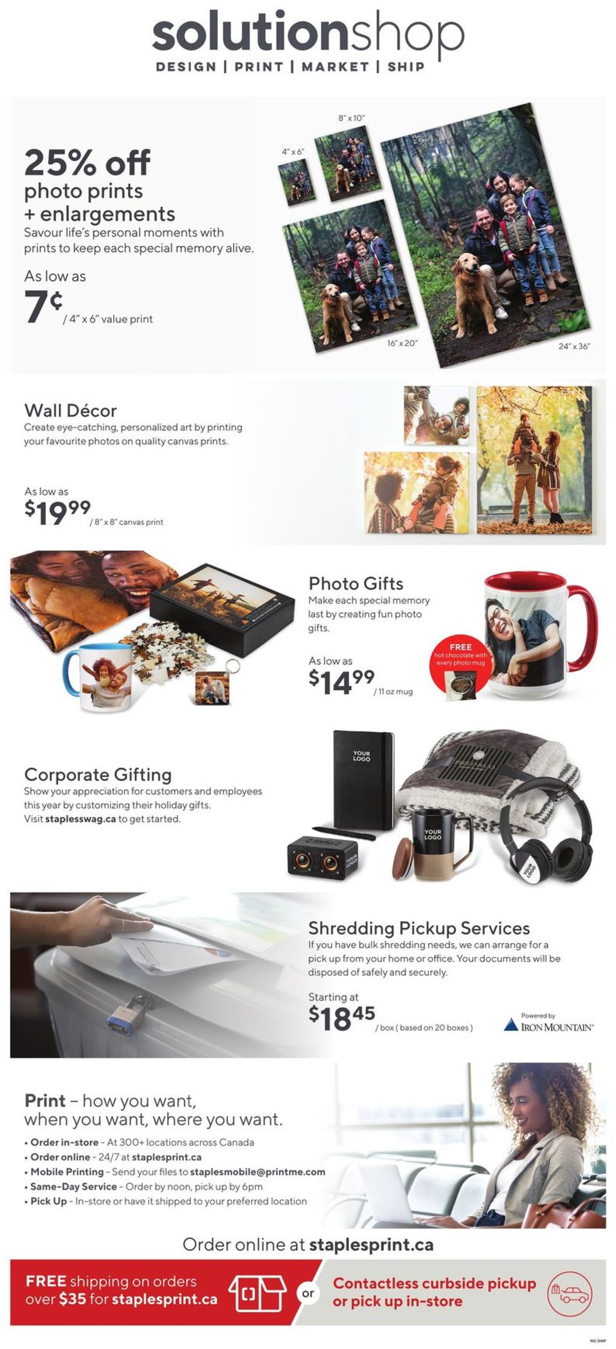 Staples - Holiday Gift Guide 2020 Flyer - 11/04-11/10/2020 (Page 12)