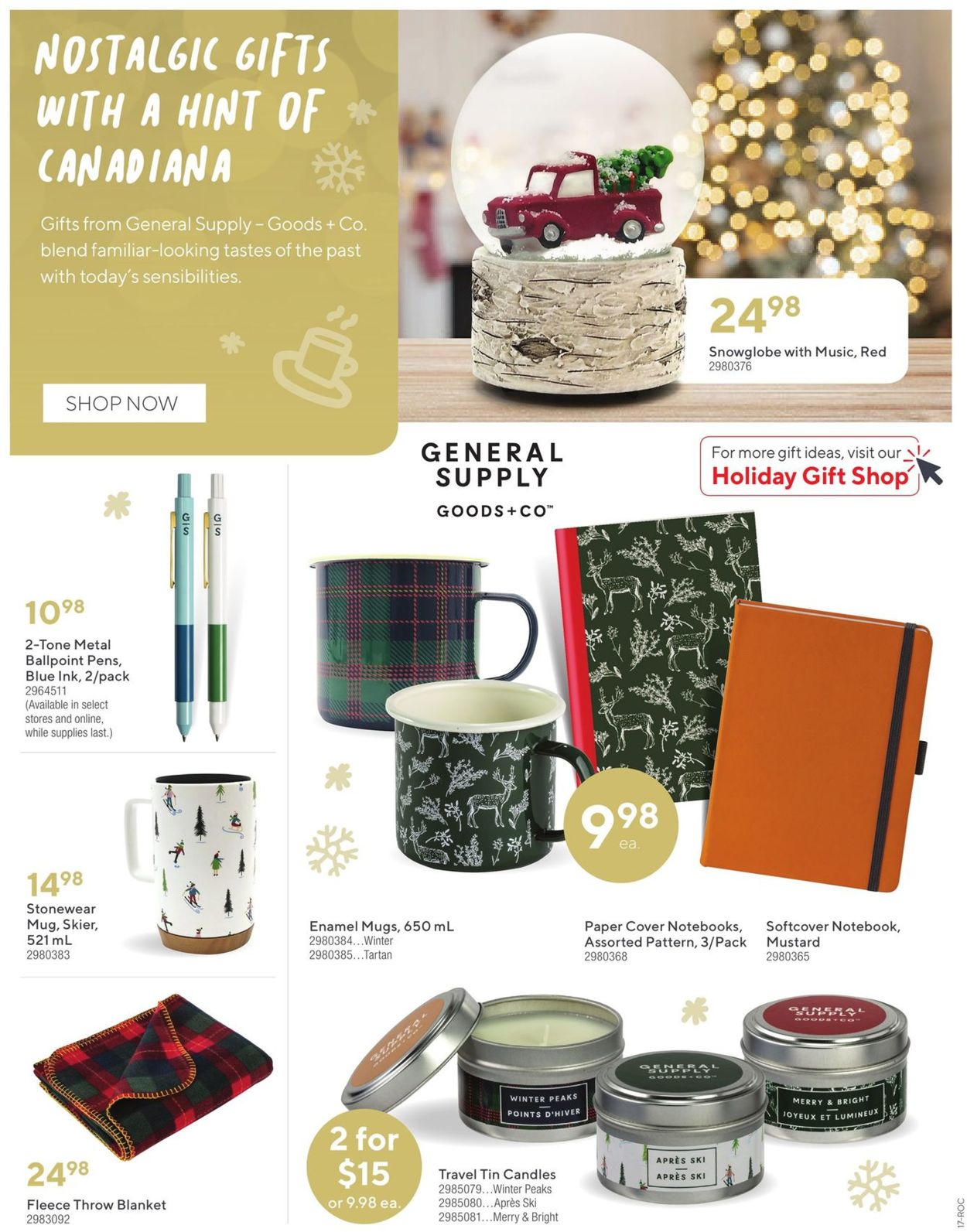 Staples - Holiday Gift Guide 2020 Flyer - 11/11-11/17/2020 (Page 17)