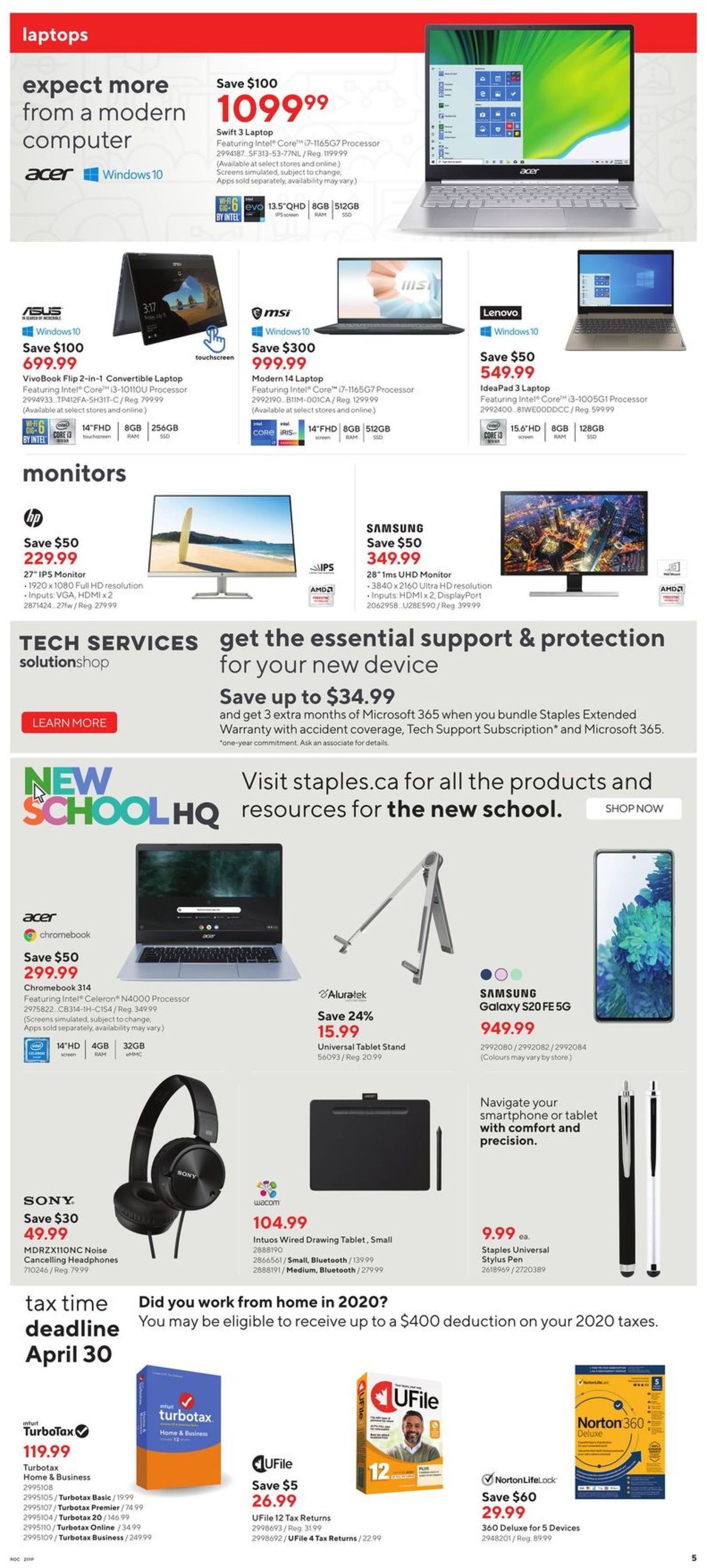 Staples Flyer - 04/14-04/20/2021 (Page 6)