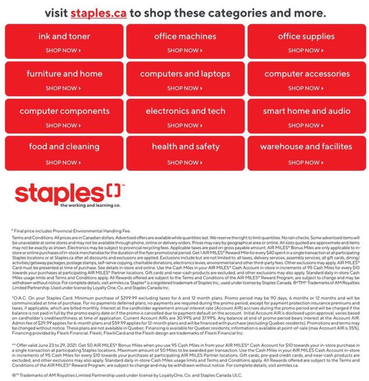 Staples Flyer - 06/23-06/29/2021 (Page 15)
