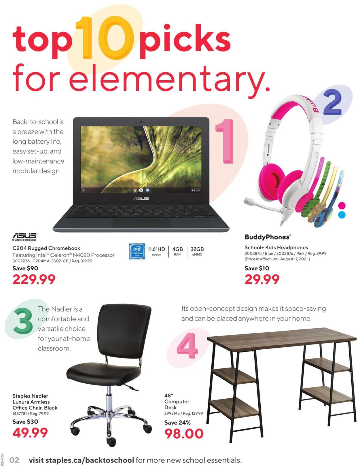 Staples Flyer - 08/11-08/17/2021 (Page 2)