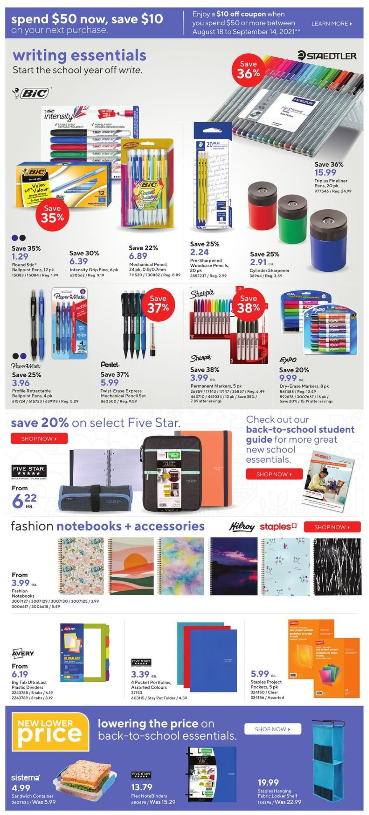 Staples Flyer - 09/01-09/07/2021 (Page 2)