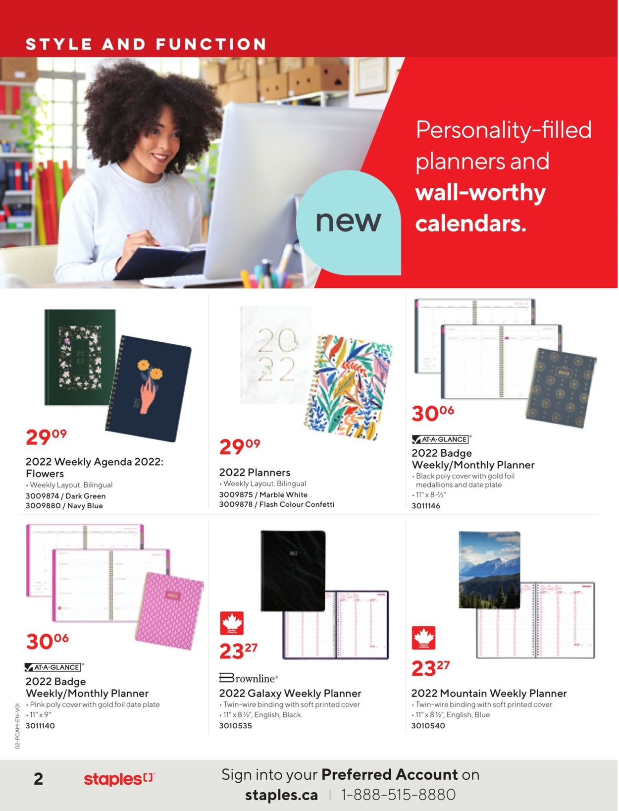 Staples BLACK FRIDAY 2021 Flyer - 11/04-12/31/2021 (Page 2)