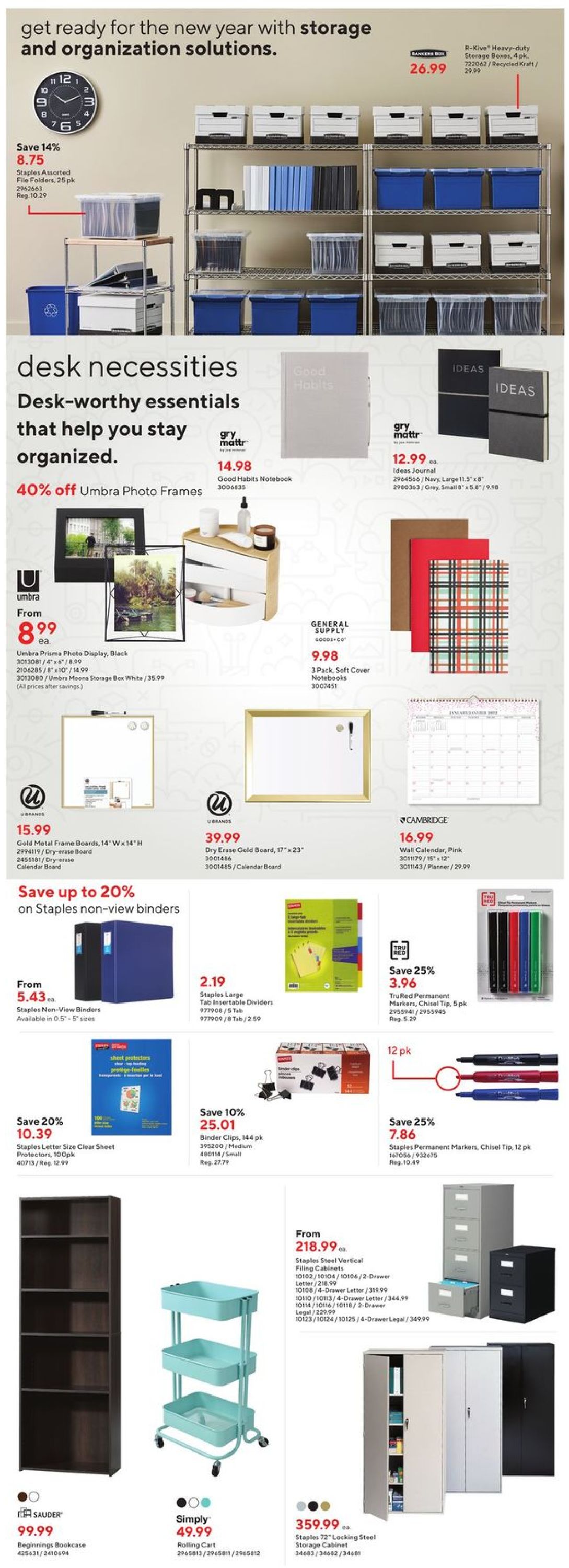 Staples CHRISTMAS 2021 Flyer - 12/01-12/07/2021 (Page 10)