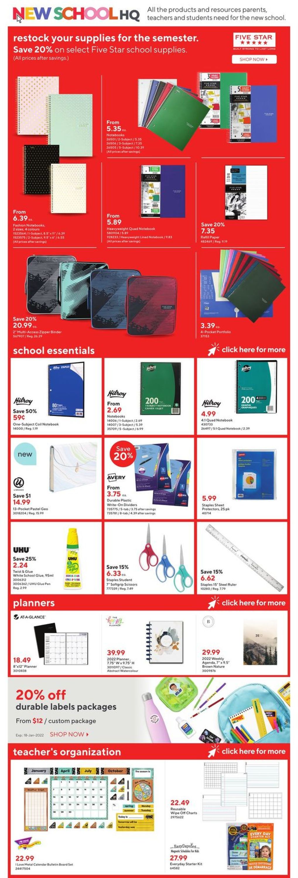 Staples Flyer - 01/02-01/11/2022 (Page 2)