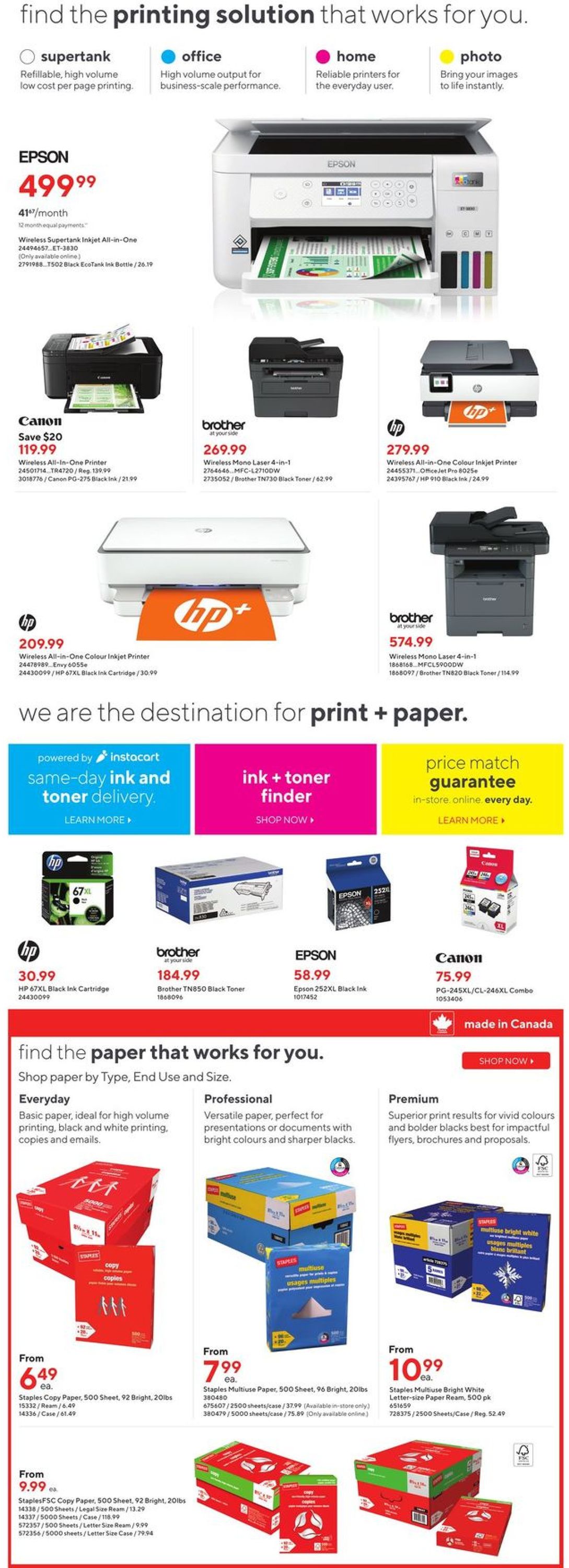 Staples Flyer - 03/09-03/15/2022 (Page 10)