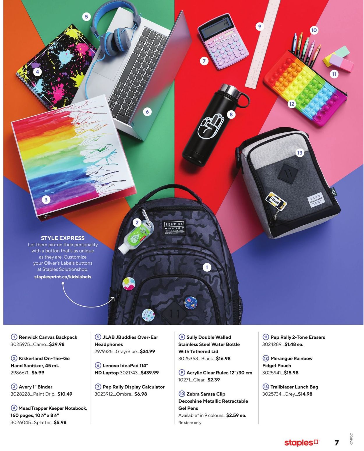 Staples Flyer - 07/06-09/30/2022 (Page 7)