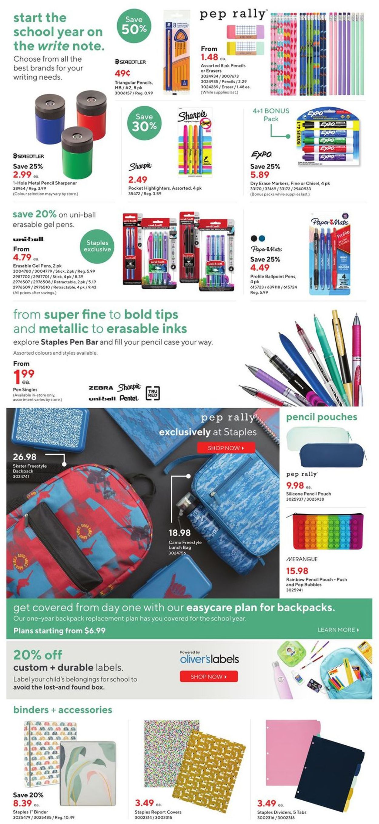 Staples Flyer - 08/24-08/30/2022 (Page 2)