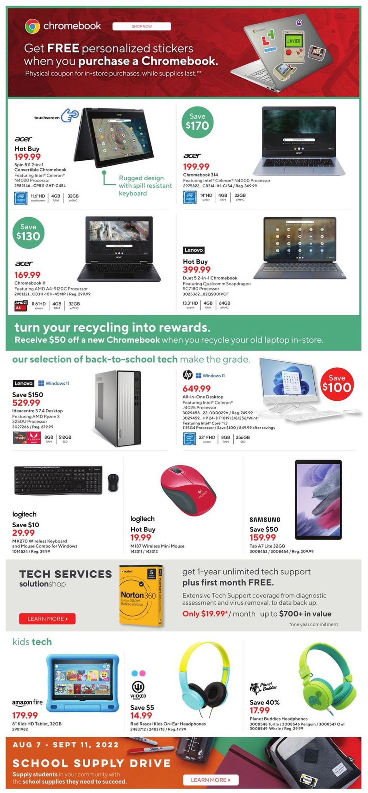 Staples Flyer - 08/24-08/30/2022 (Page 8)