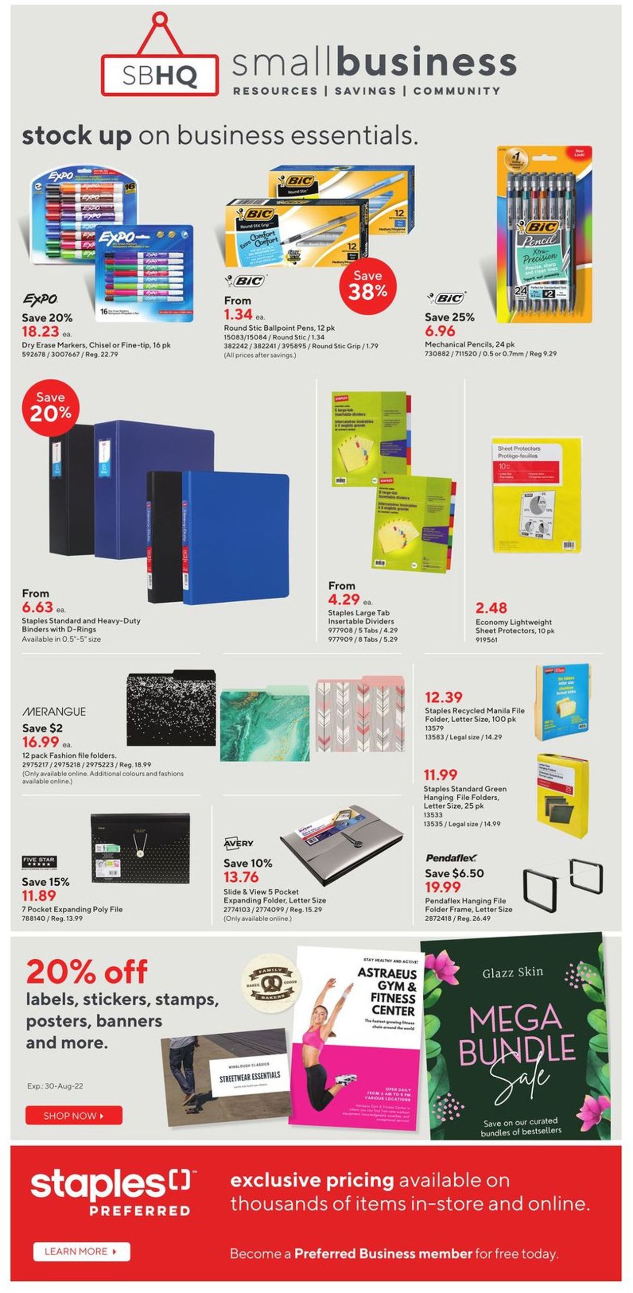 Staples Flyer - 08/24-08/30/2022 (Page 14)