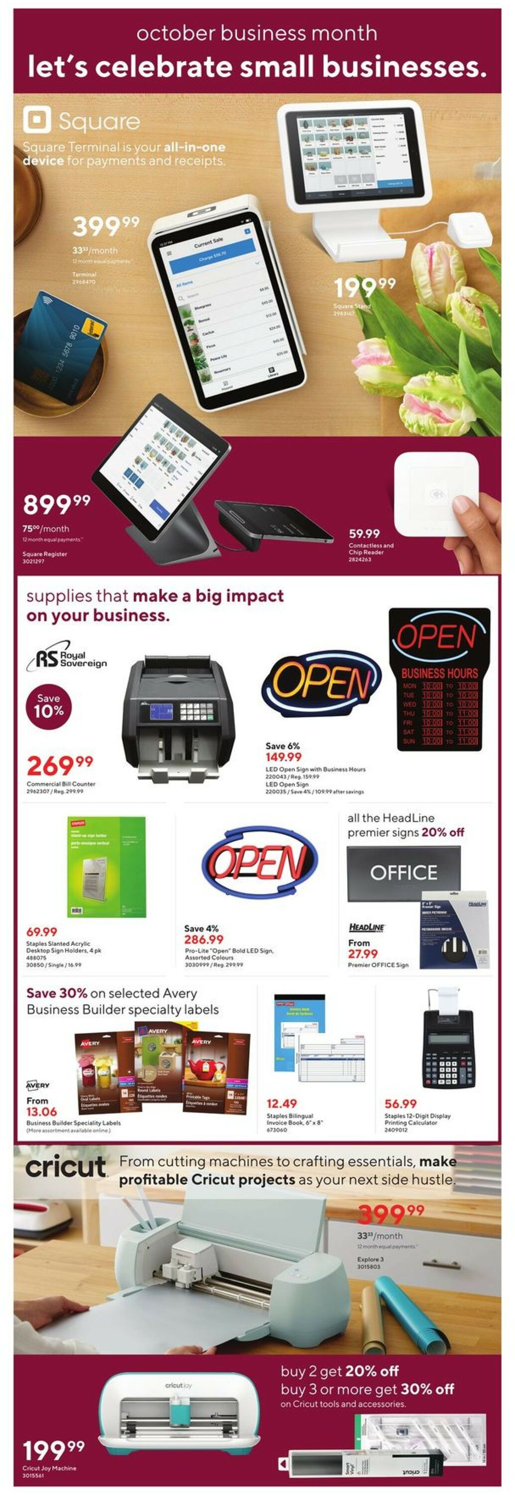 Staples Flyer - 10/12-10/18/2022 (Page 10)