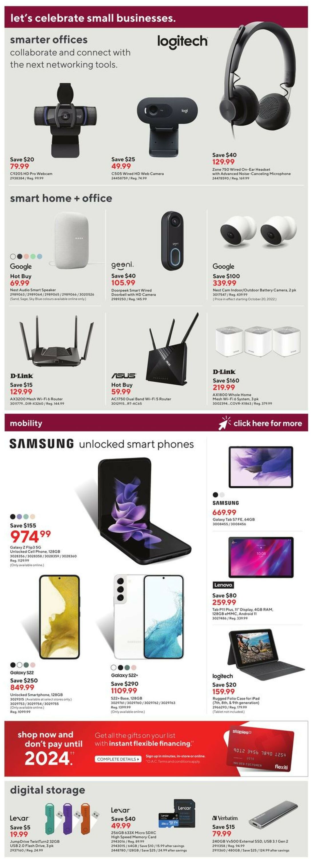 Staples Flyer - 10/19-10/25/2022 (Page 9)