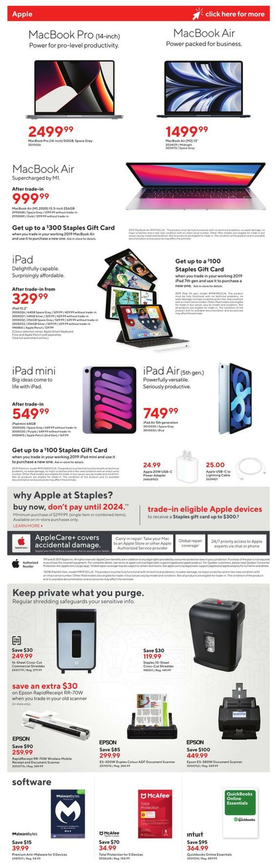 Staples Flyer - 10/19-10/25/2022 (Page 11)