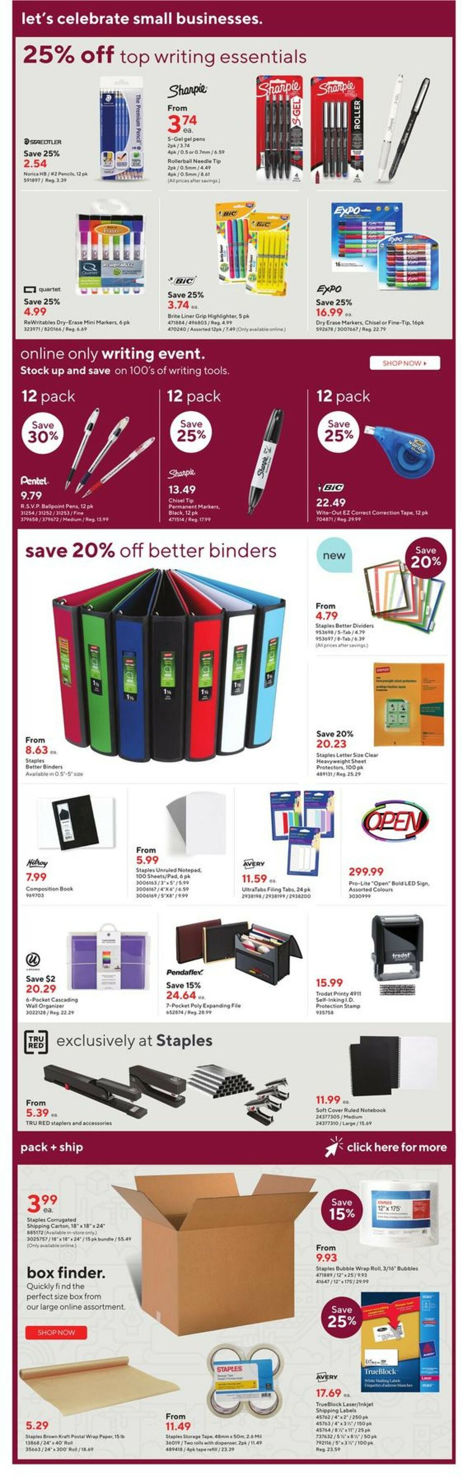 Staples Flyer - 10/19-10/25/2022 (Page 12)